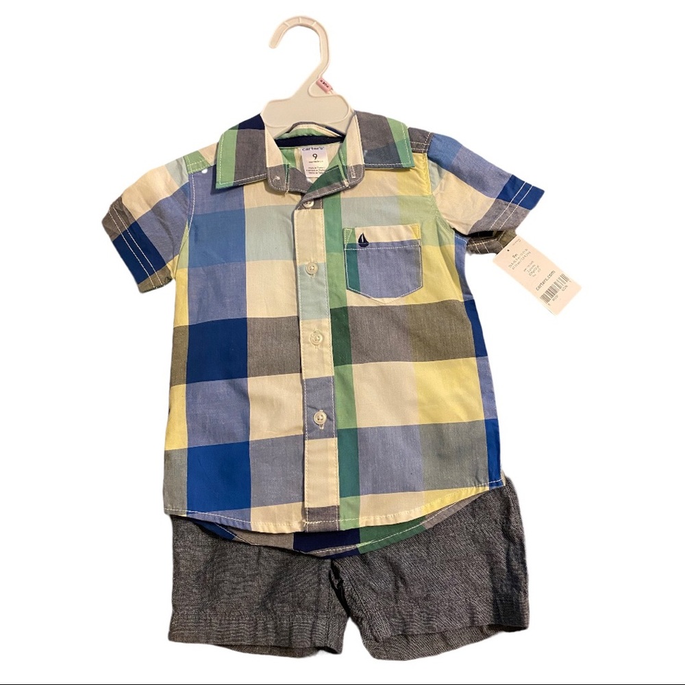 Carters baby boy spring outfit 9 months